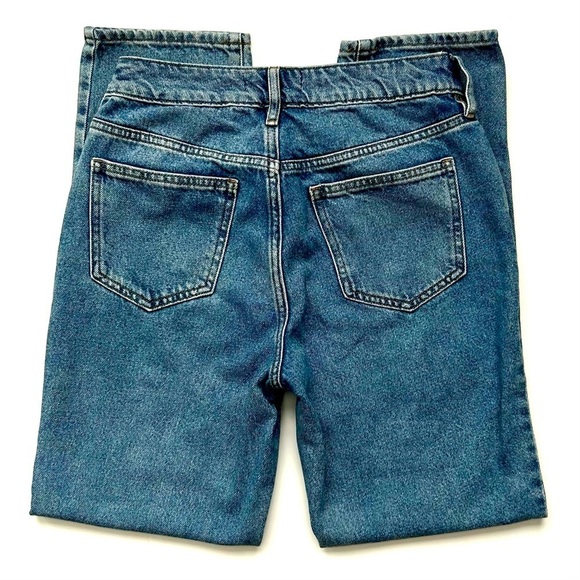 PacSun Mom Jean Medium Light Wash High Rise Jeans Size 25 - Picture 10 of 15